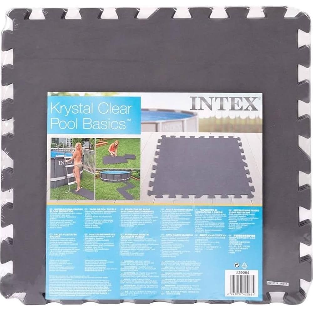 Intex - Grey Interlocking Padded Floor Protector (29084)