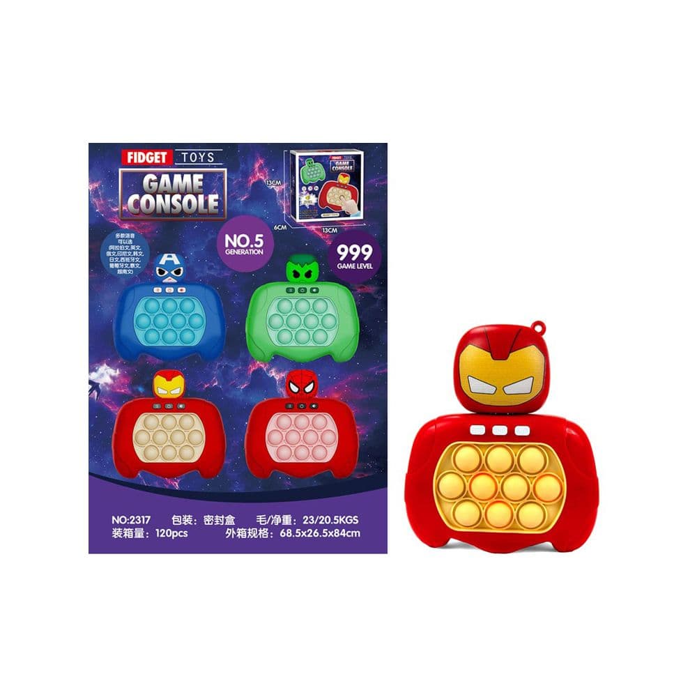 Avengers Heros Fidget Toys Game B/O 2317