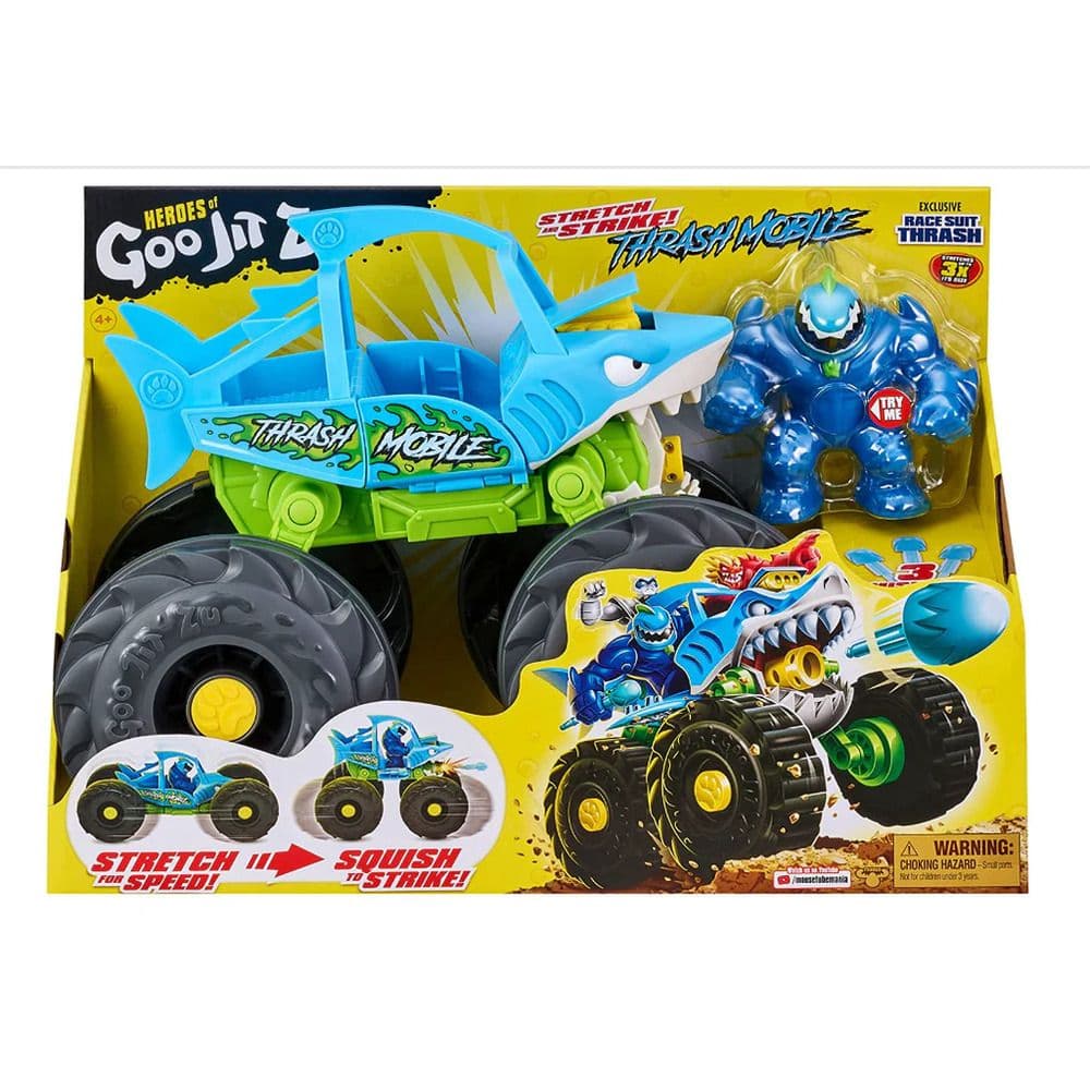 مجموعة مركبات Goo Jit Zu Ultra Goo S7 القابلة للتمدد والسحق