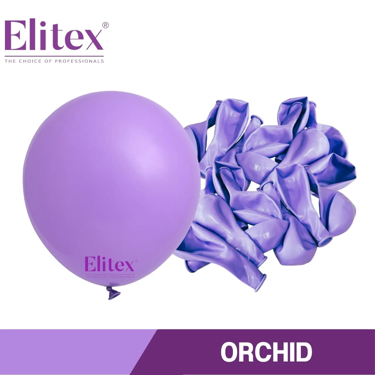 24 Inch Round Balloon Standard Orchid (5 Pcs)