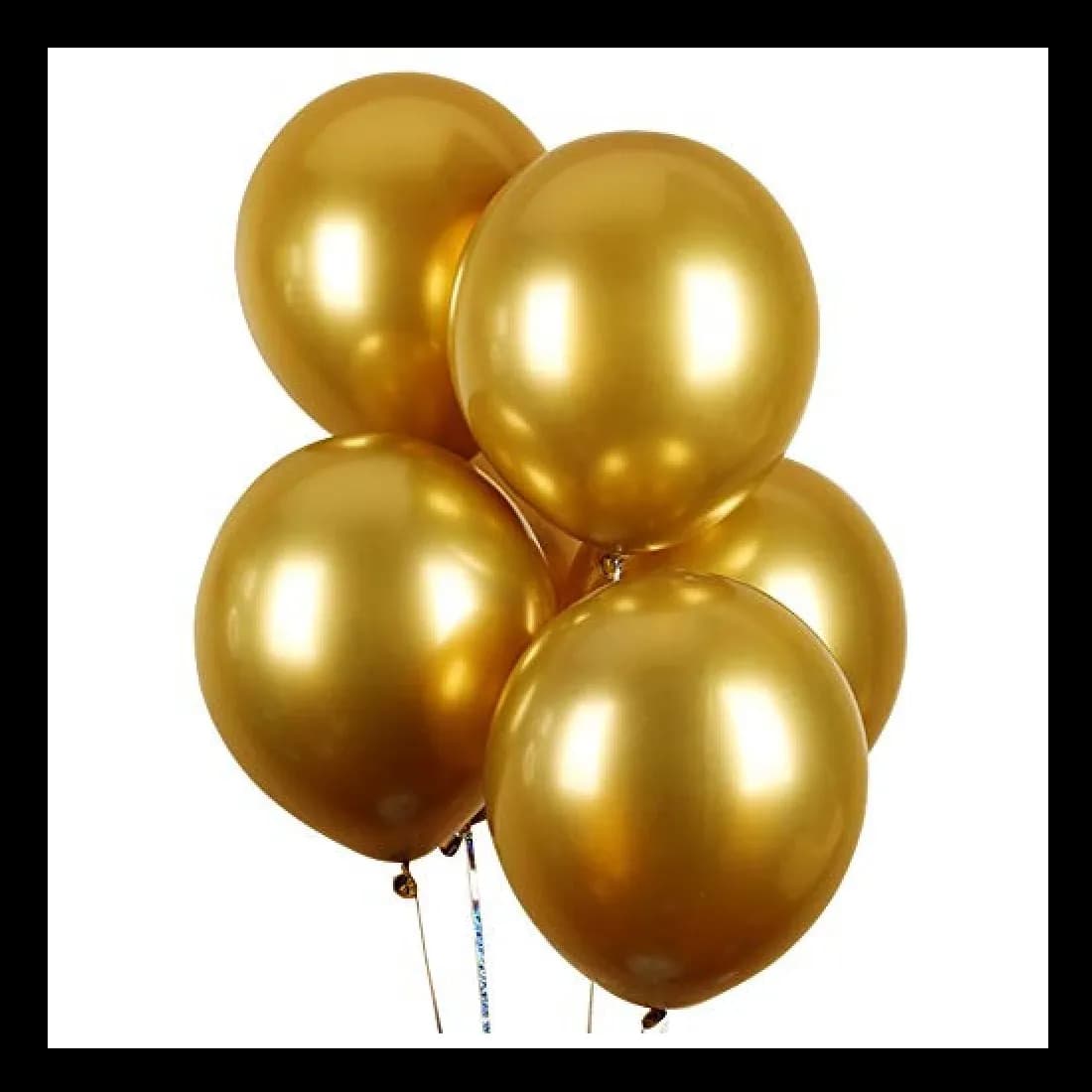 Q Line Metallic Balloon Gold Colour 25Pcs 