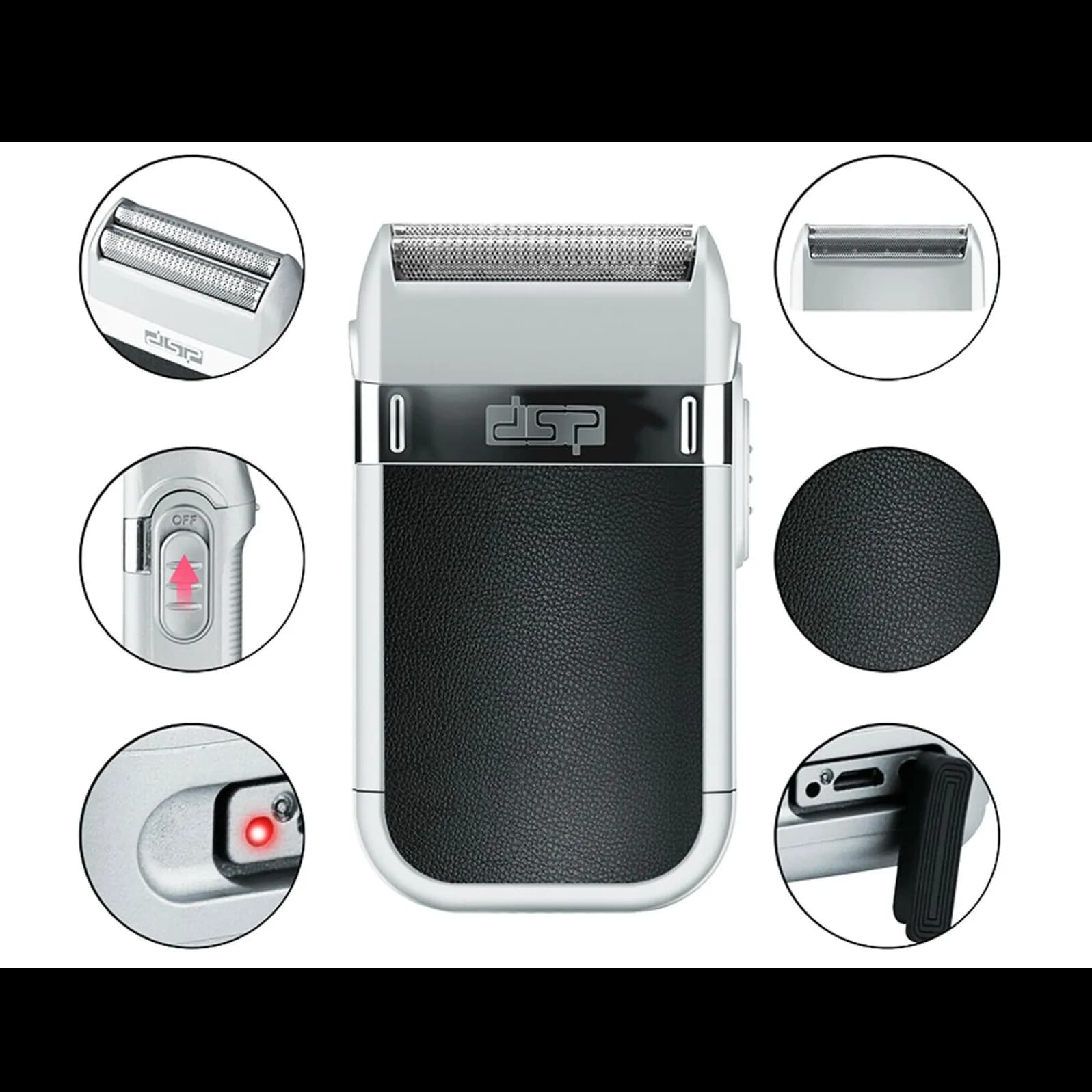 Dsp 60019 Shaver For Men'S Beard Removal And Styling