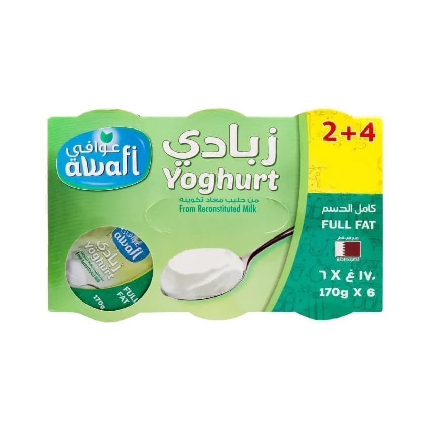 Baladna Awafi Yoghurt Ff 6x170g