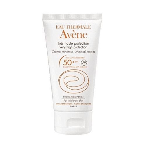 كريم أفين 50spf 50 مل (أبيض) معدني