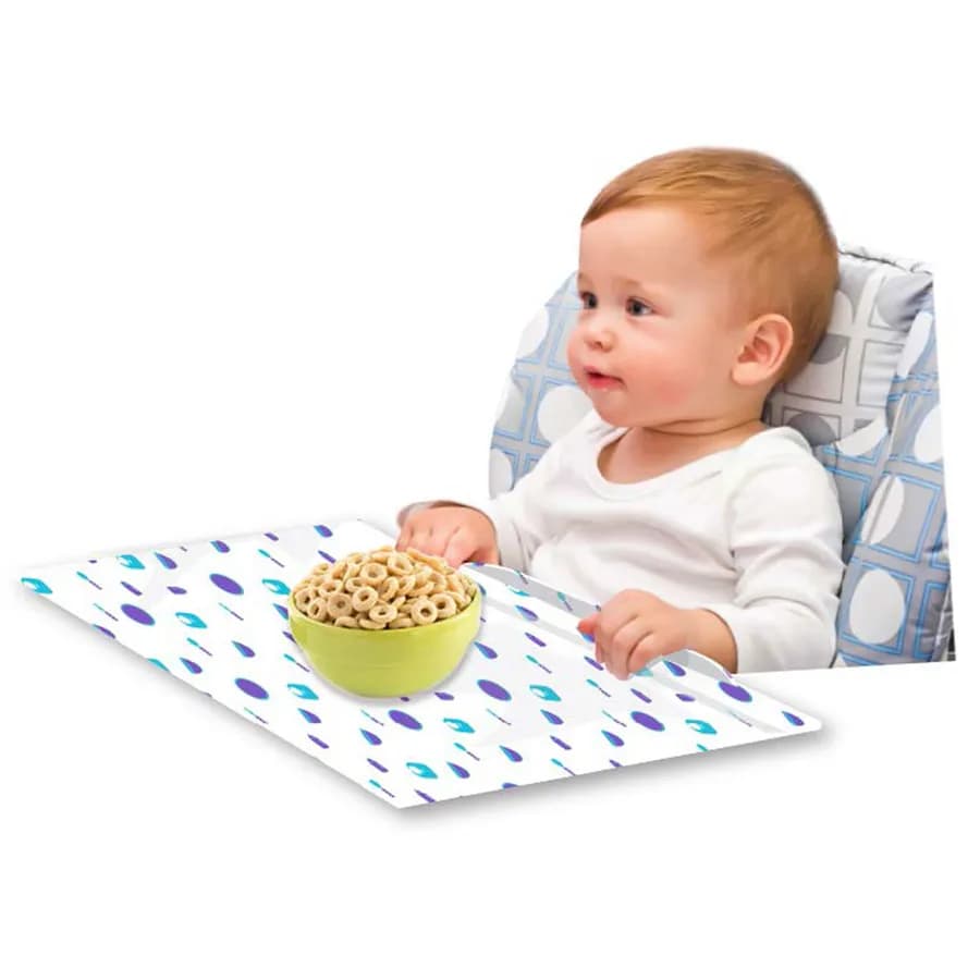 Baby Works - Disposable Placemats With Crumb Catcher - (Pack Of 12)