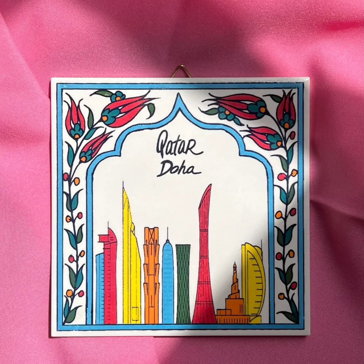 Doha Skyline - Iznik Style - Little Goodies