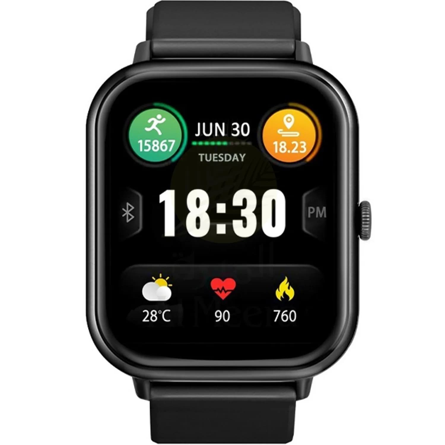 Promate Smart Watch Black C18