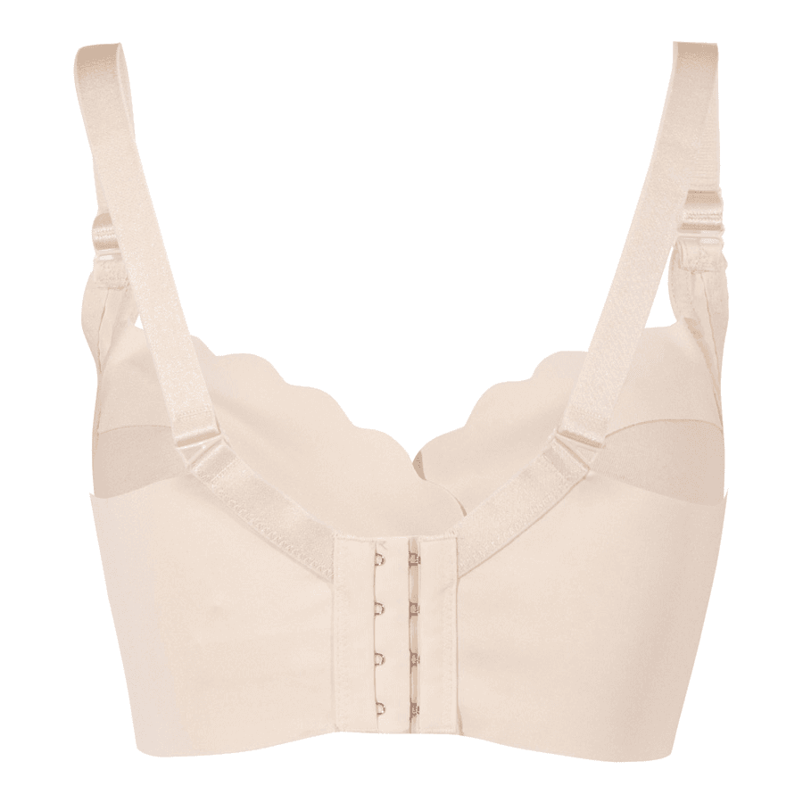 Okus - Elegant Seamless Maternity & Nursing Bra - (Beige) - Xl