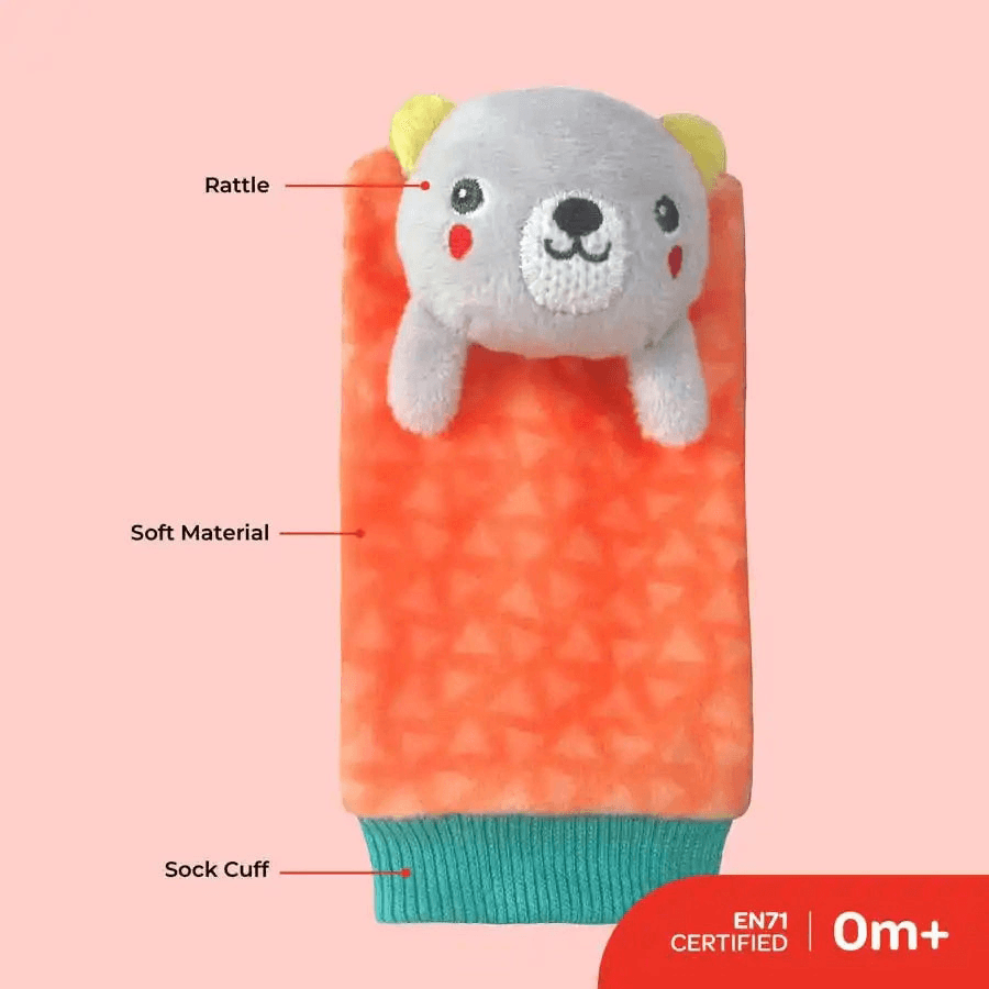 Moon Tiny Tots Foot Rattle