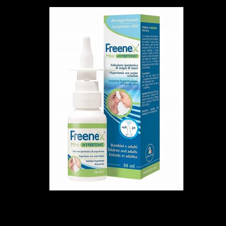 Freenex Mini Hypertonic Sea Water Nasal Spray 30 Ml