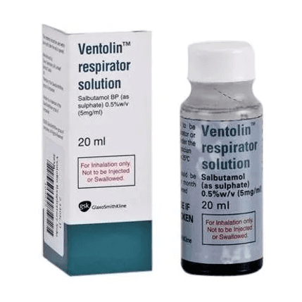 Ventolin Respirator Solution - 20Ml