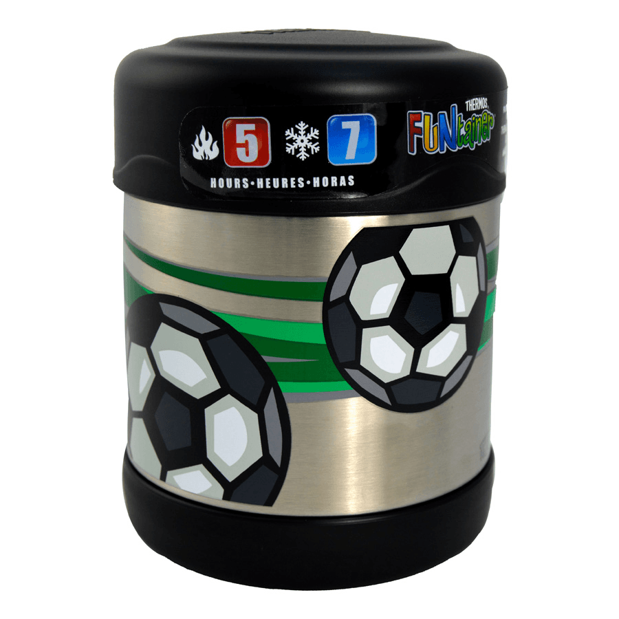 Thermos - Funtainer Stainless Steel Food Jar - Foot Ball (290 Ml)