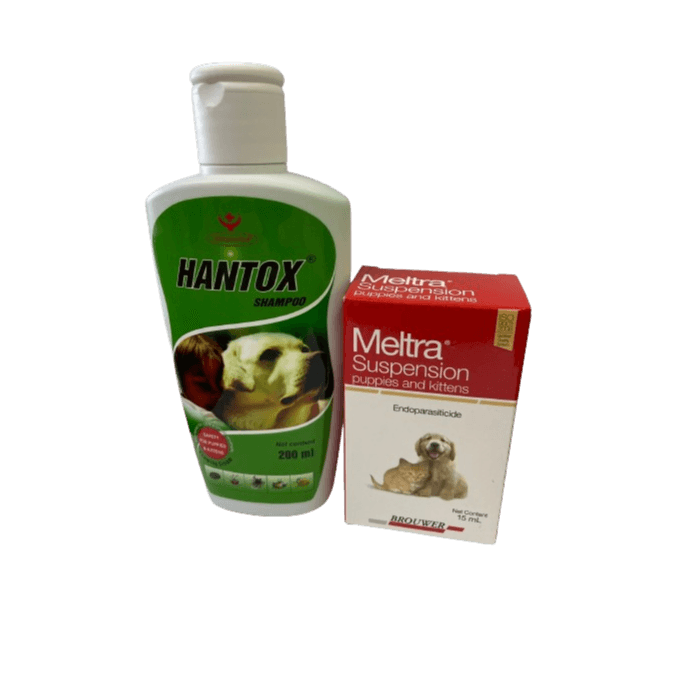 Hantox Shampoo + Meltra Suspension