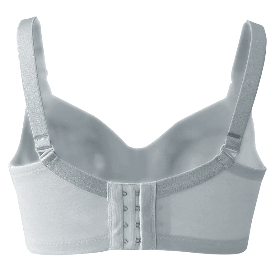 Okus - Comfy Cotton Maternity & Nursing Bra - Light Grey (Xxl)
