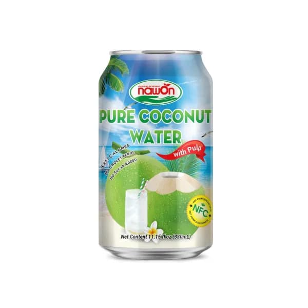 Nawon Coconut Water With Pulp, 330Ml