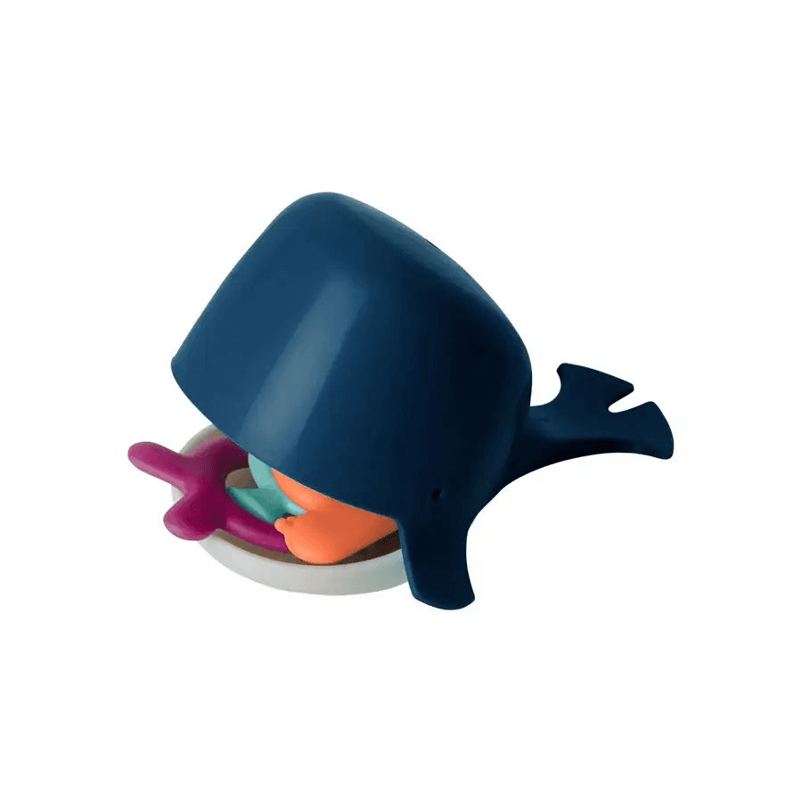 Boon - Chomp Hungry Whale Bath Toy (Navy)