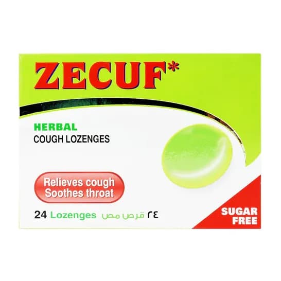 Zecuf Lozenges Sugar Free 24S