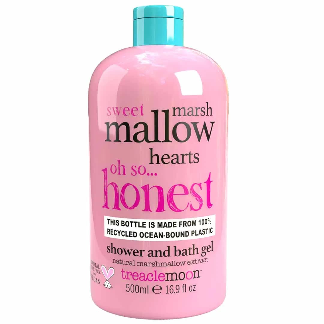 Treaclemoon Marshmallow Hearts Shower & Bath Gel 500Ml