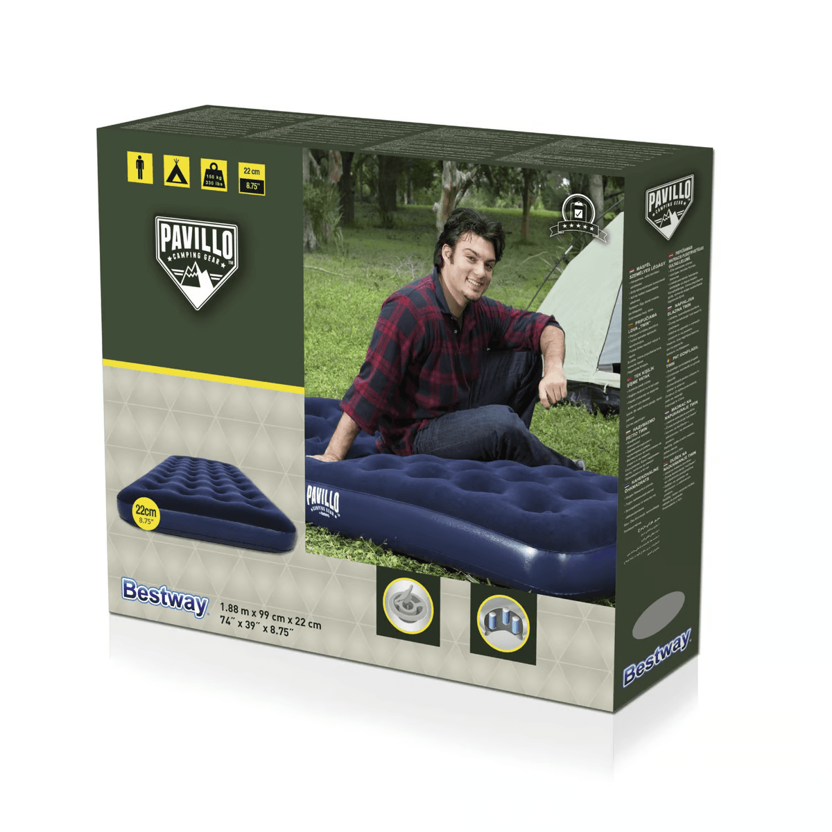 Best Way Pavillo Aerolex Airbed Twin 26-67001N