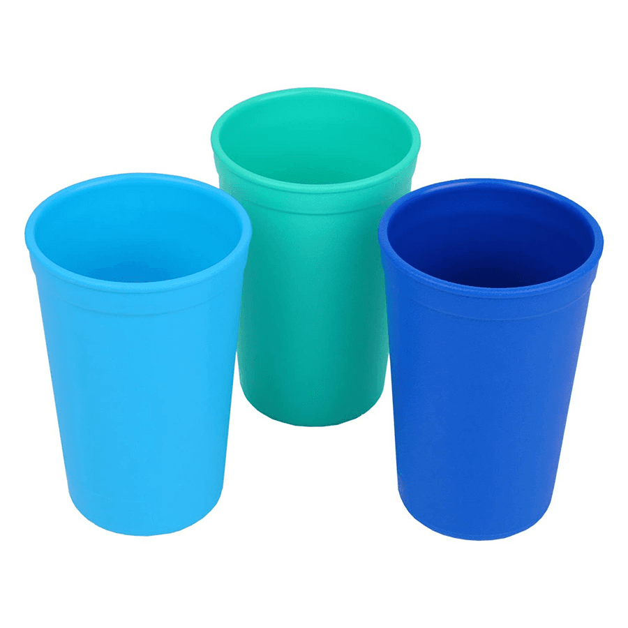 Re-Play - Packaged Drinking Cups - Pack Of 3 (True Blue)