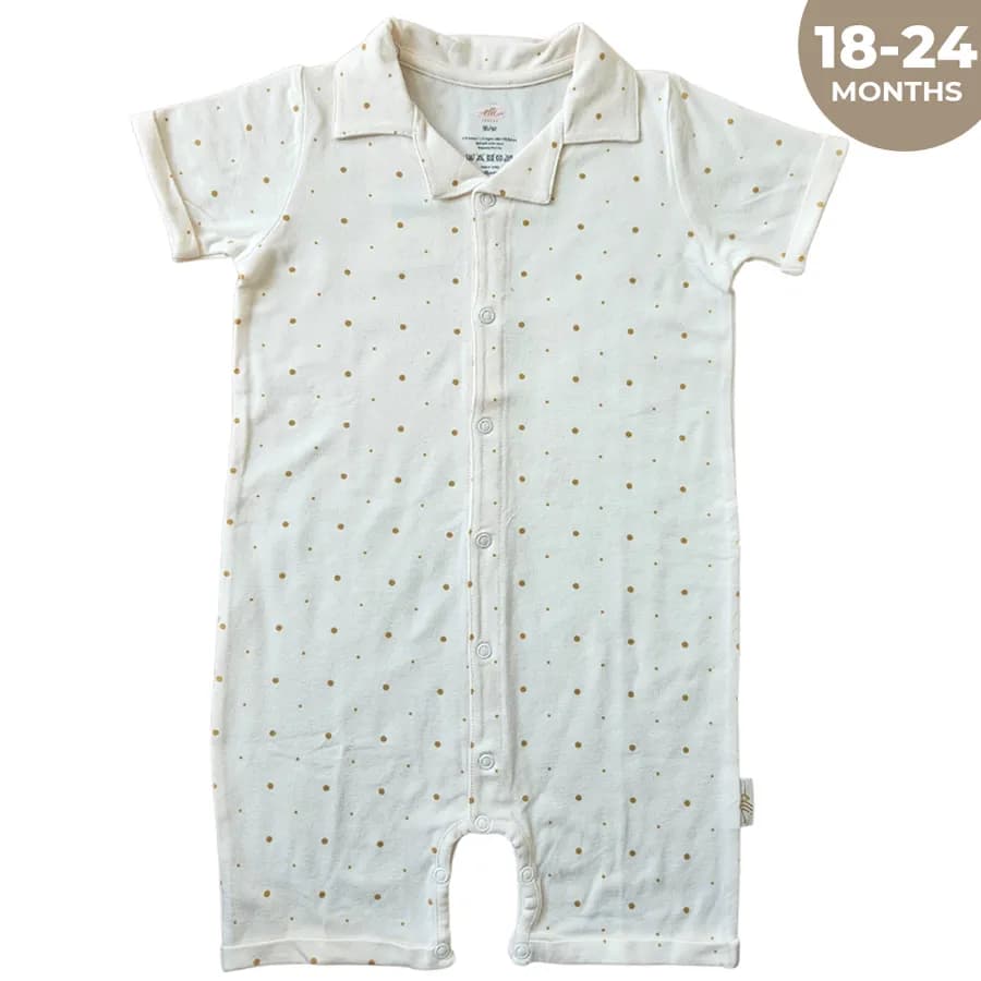 Elli Junior Bamboo Shirt Suit Golden Dots (18-24M)