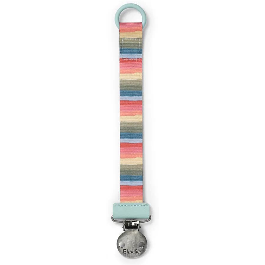 Elodie Details Pacifier Clip - Rainbow Trails