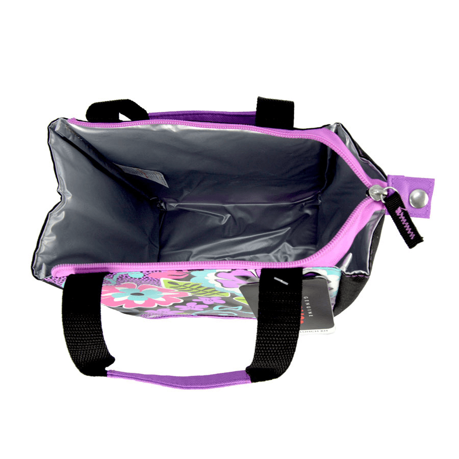 Thermos Kids School Lunch Bag (Black Floral)