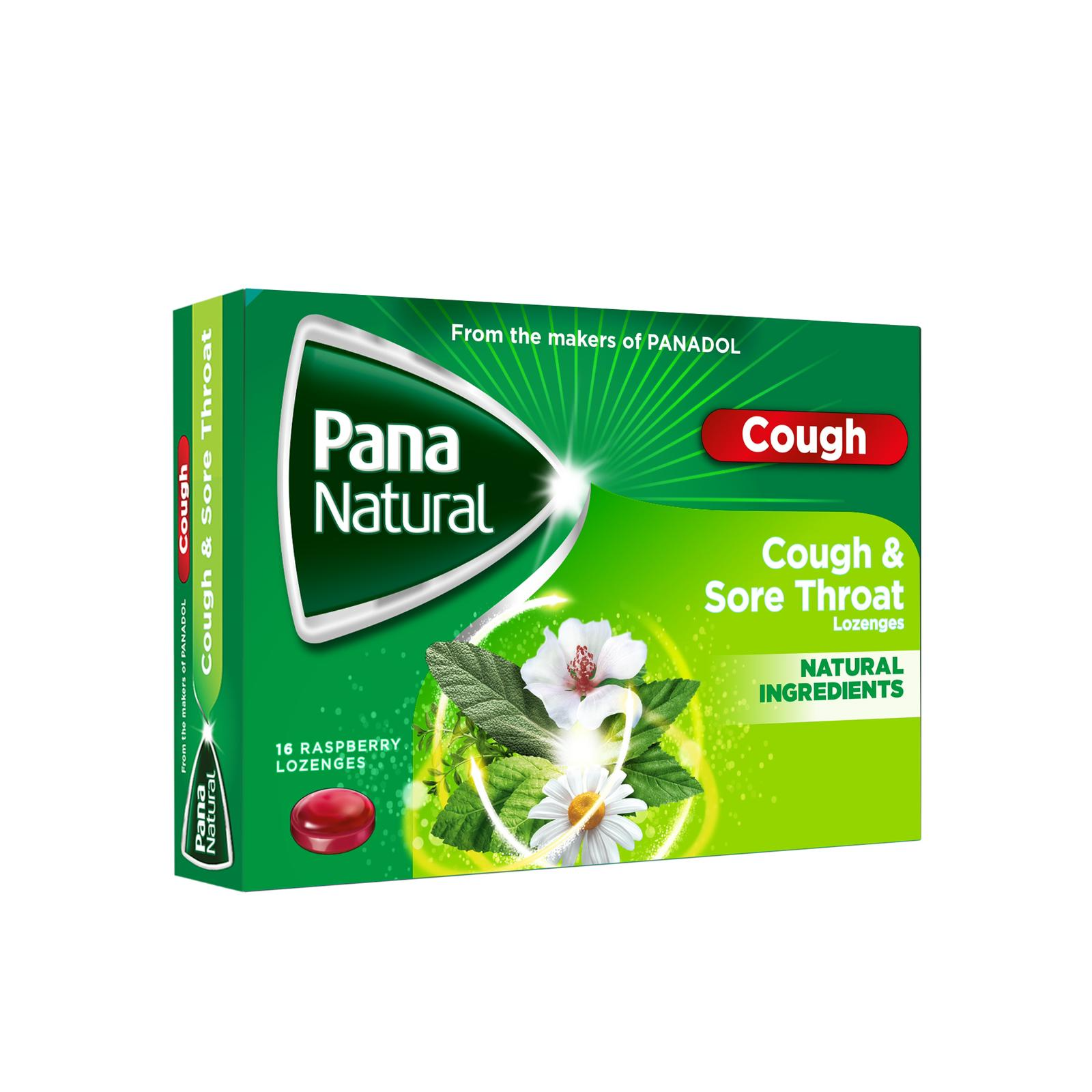 Pana Natural Lozenges (Raspberry) - 16'S