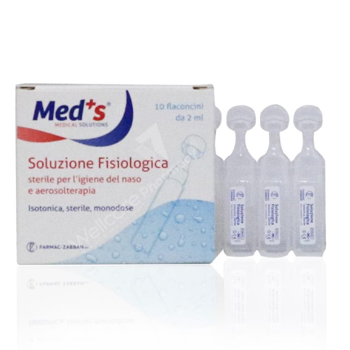 Physiological Saline Solution - 2Ml X 10'S