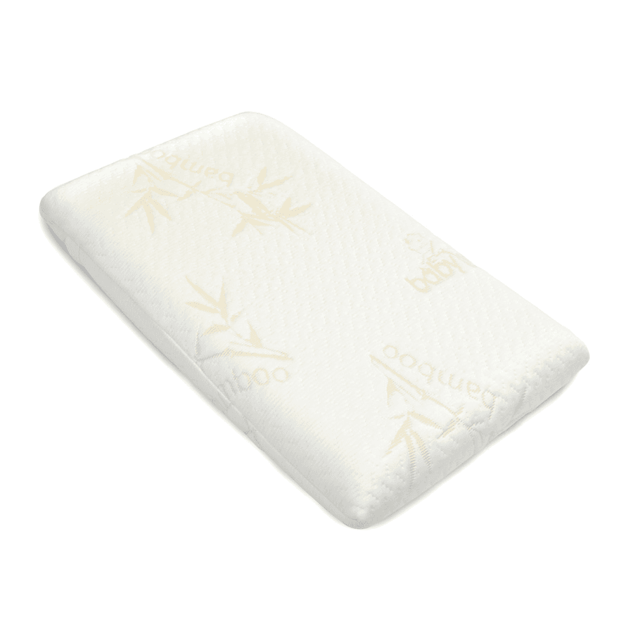 Baby Works - Baby'S 1St Pillow With Bamboo Pillowcase (White)