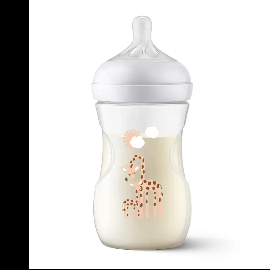 Philips Avent Natural 3.0 Feeding Bottle Girrafe 260Ml