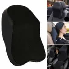 Soft Pillow Foam Neck Support Driving Cushion Pad Car Seat Headrest - Black