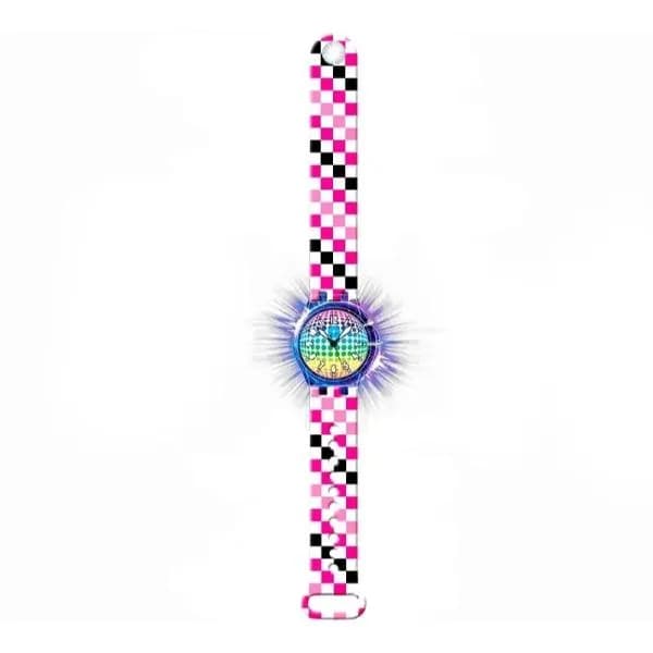 Watchitude - Pink Checkers (Light Up Watch)