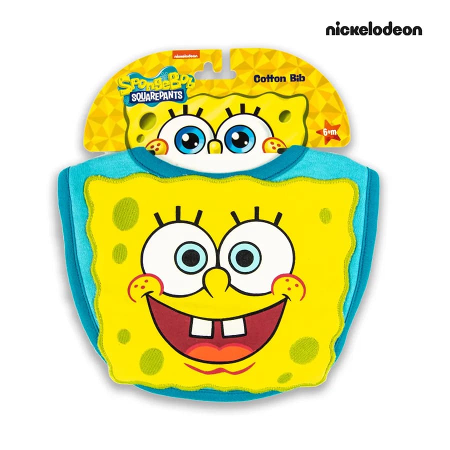 Spongebob 3D Character Bibs