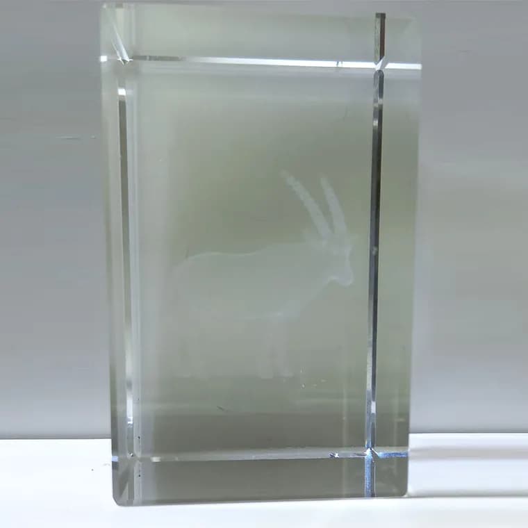 Crystal Cube 8*5Cm - Oryx Design