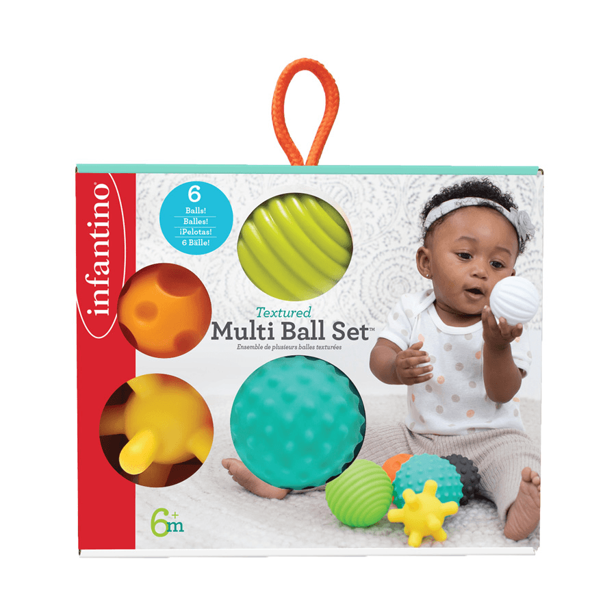 Infantino - Textured Multi Ball Sensory Toy Set