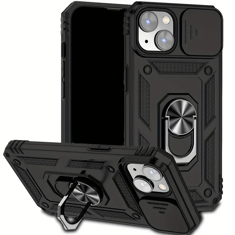 Camera Protector New Design Phone Case For Iphone Black