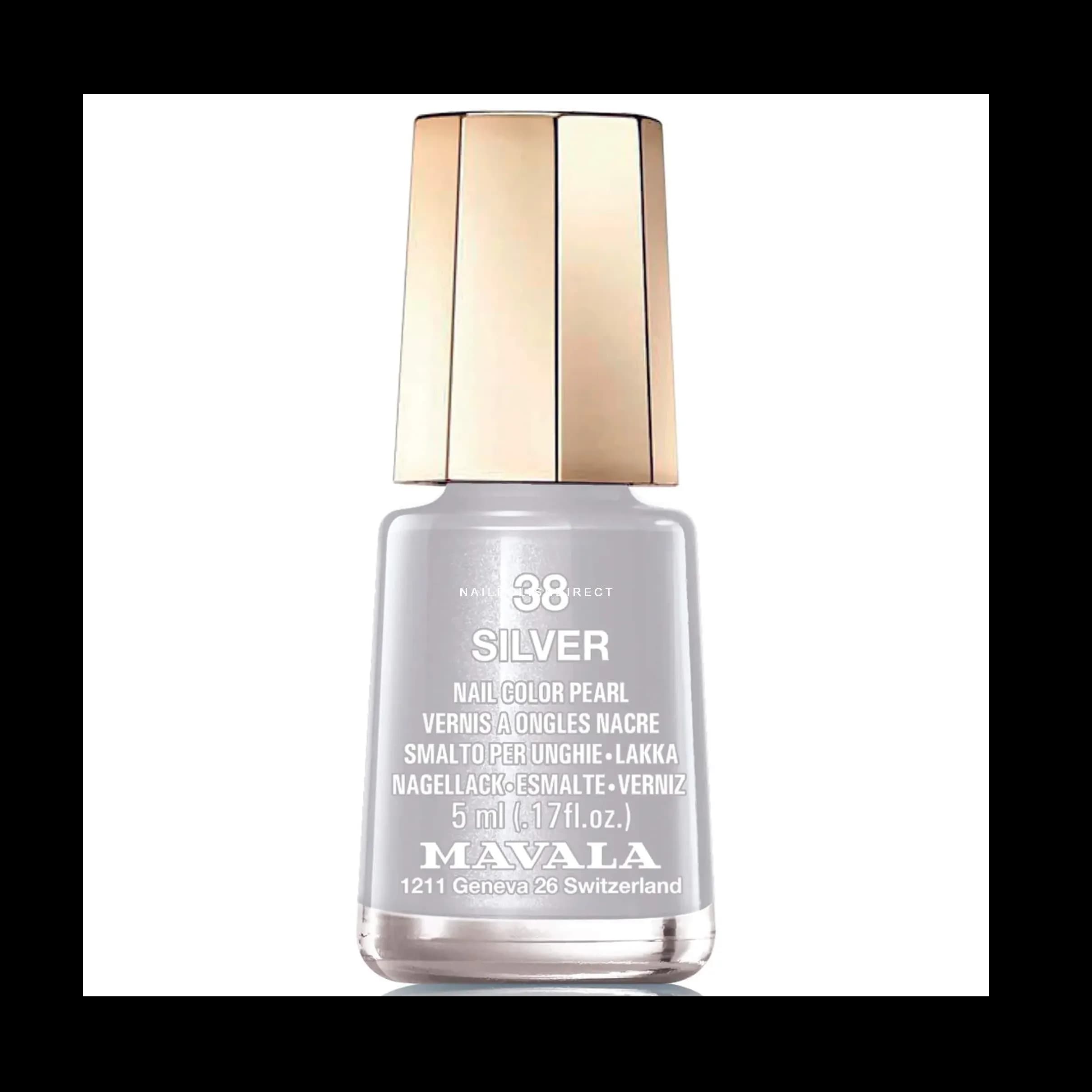 Mavala Nail Polish 38 Silver