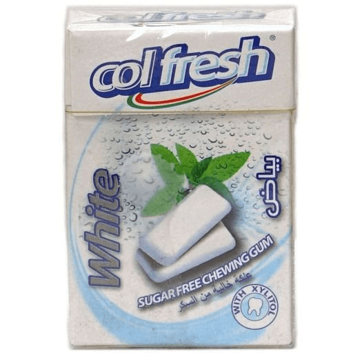 Col Fresh White Chewing Gum 21gm(51014)