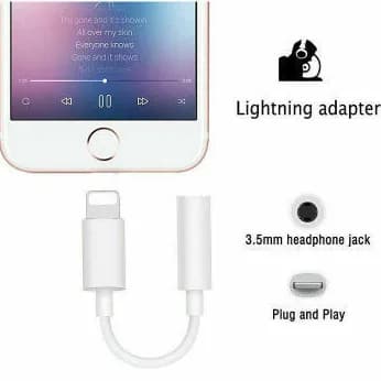 Apple Lightning To Headphone Jack Adapter