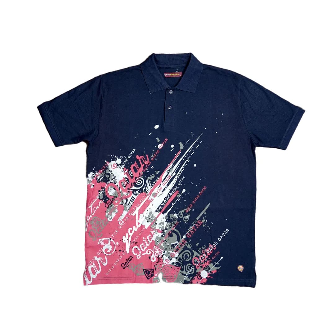 Men Polo - Splash Qatar Design