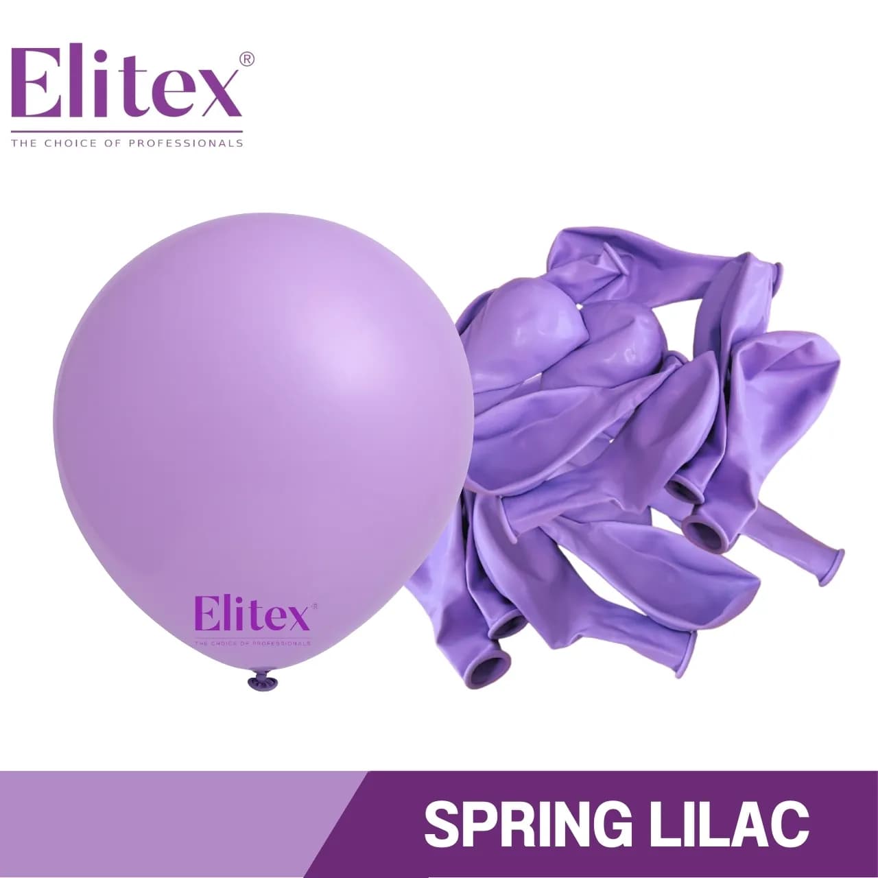 12 Inch Round Balloon Pastel Spring Lilac (50 Pcs)