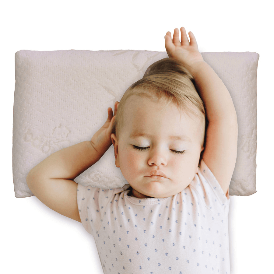 Baby Works - Baby'S 1St Pillow With Bamboo Pillowcase (White)