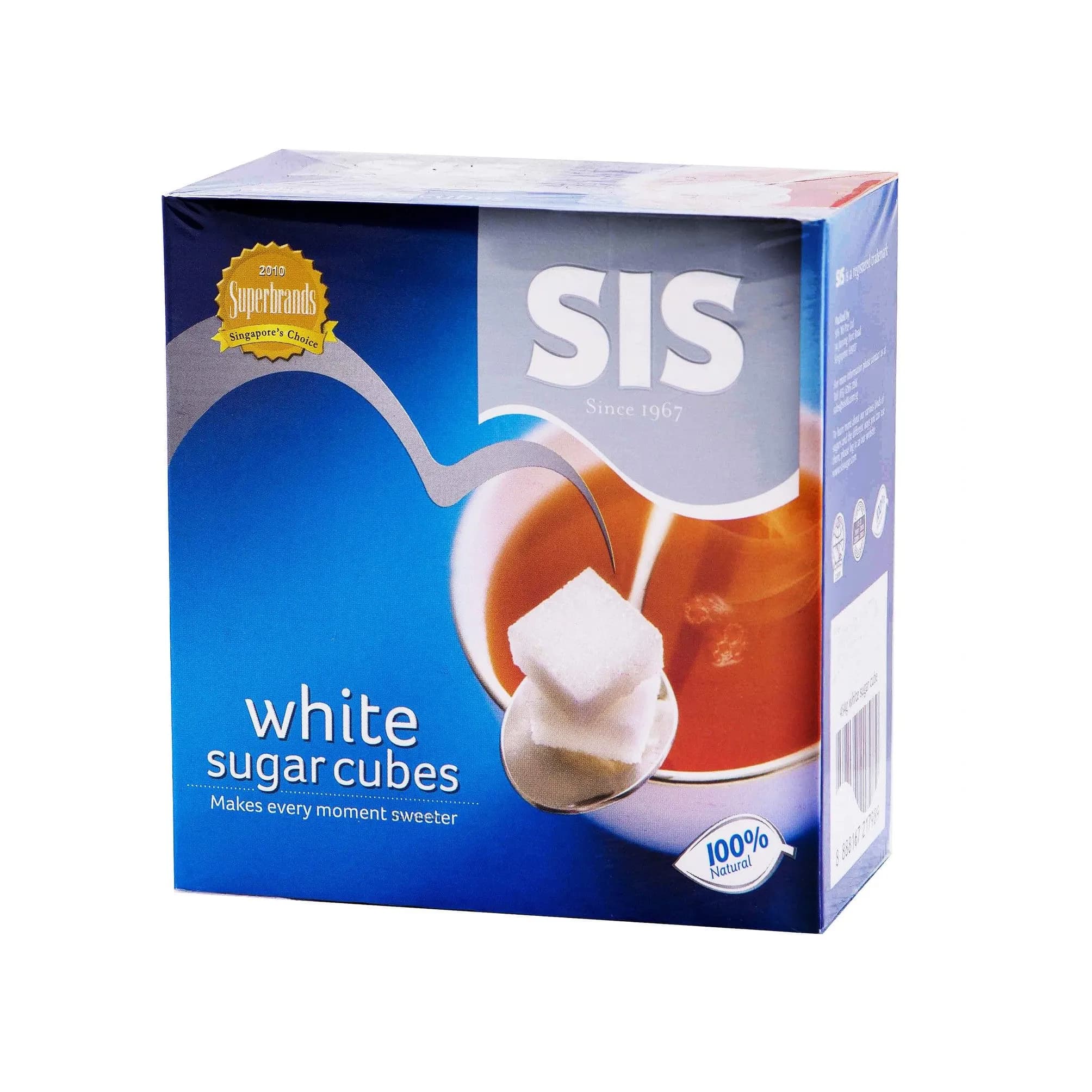 Sis White Sugar Cubes 454G