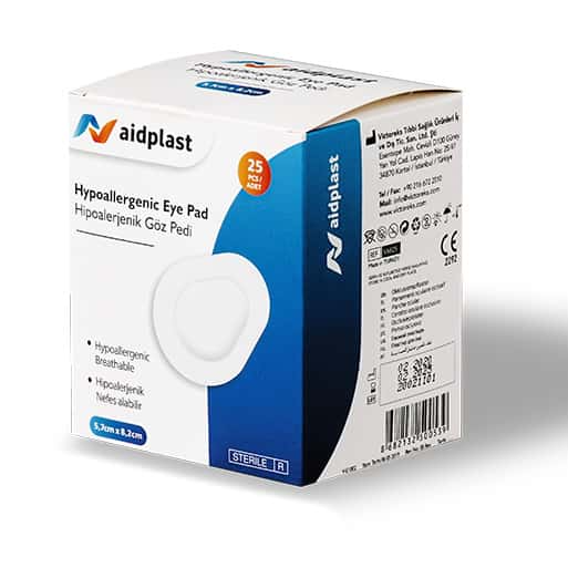 Aidplast Eye Pad - 25'S