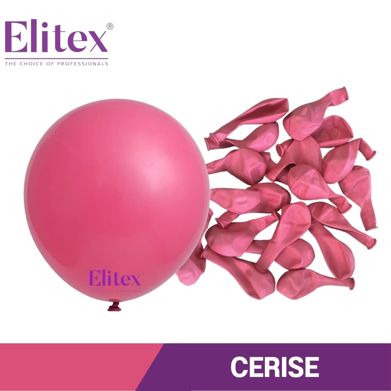 6 Inch Round Balloon Pastel Cerise (50 Pcs)