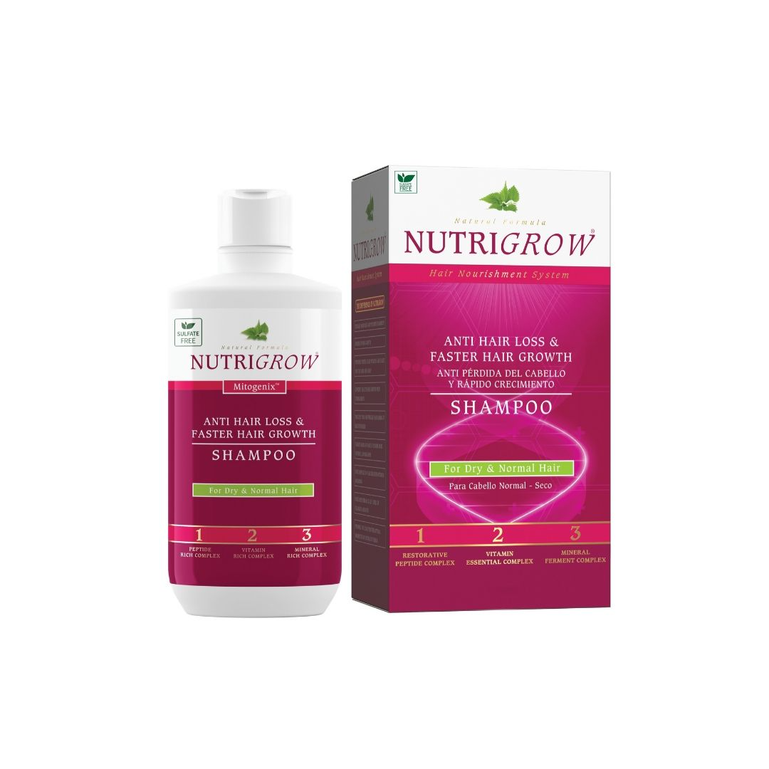 Nutrigrow Mitogenix Shampoo For Dry & Normal Hair 300 ml