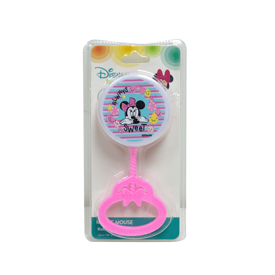 Baby Hand Shaker Rattle - Minnie Mouse (Pink)