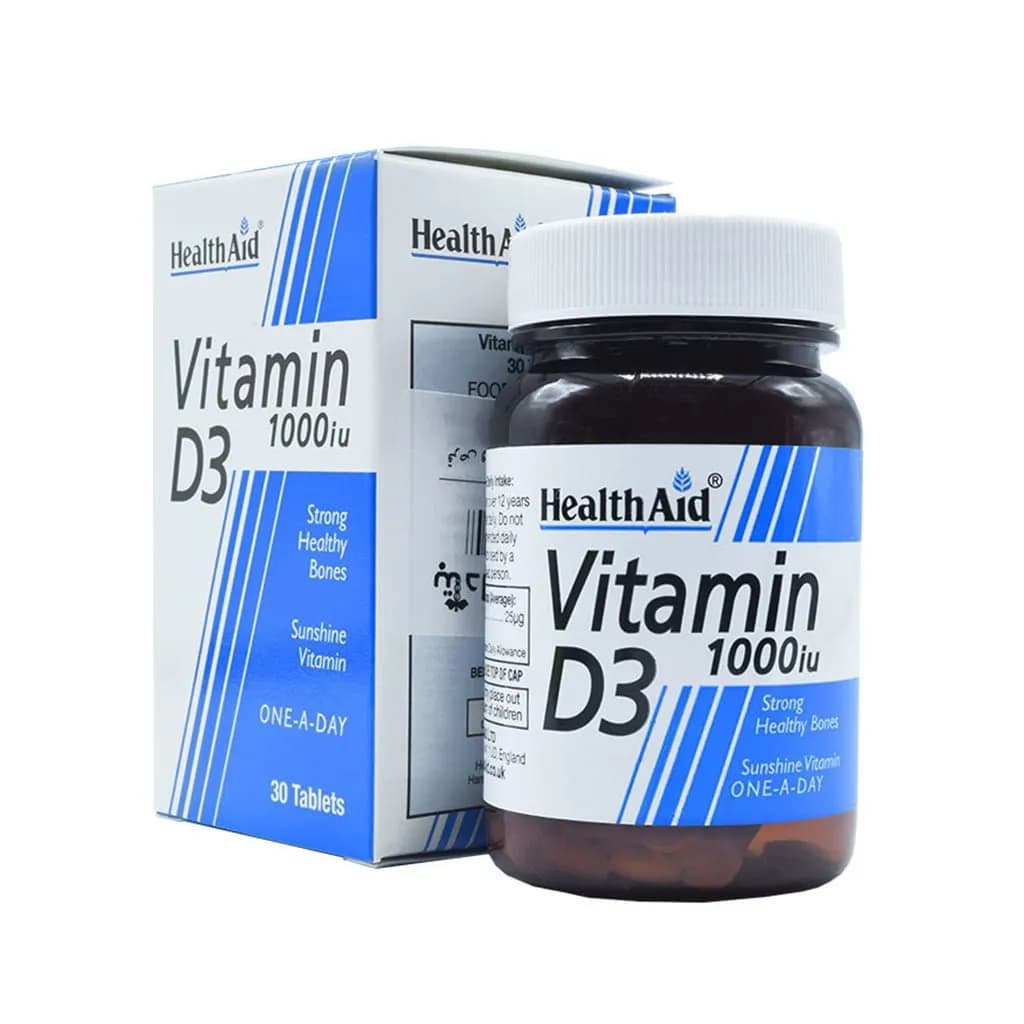 Health Aid Vitamin D3 1000 Iu 30 Tab