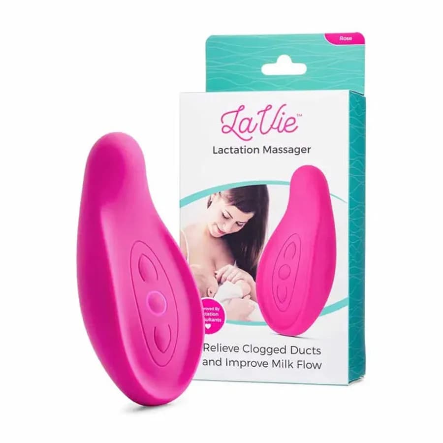 Lavie - Lactation Massager (Rose)